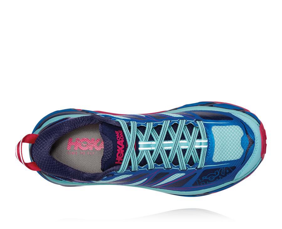 Zapatillas Trail Hoka One One Mujer - Mafate Speed 2 - Azul Marino - SKX219357